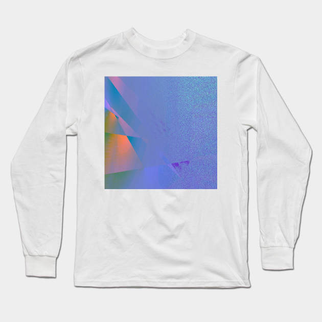 colorful abstract texture background pattern Long Sleeve T-Shirt by Artistic_st